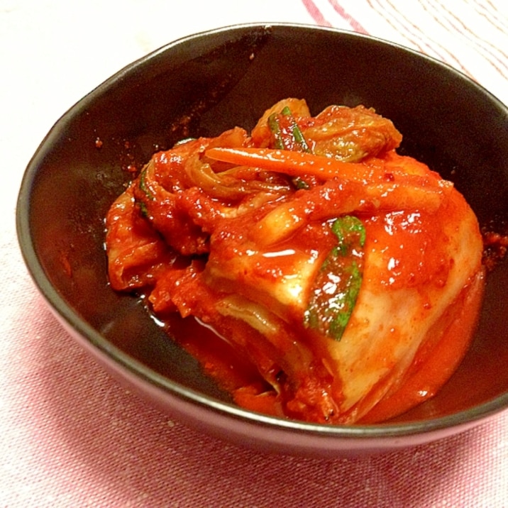 Korean 韓国人に教えてもらった本格キムチ レシピ 作り方 By Anelavivi 楽天レシピ
